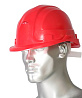 Каска защитная "ЩИТ" красная