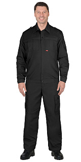 Костюм СИРИУС-ТАЙФУН куртка, брюки, черный1