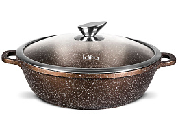СОТЕЙНИК АЛЮМИНИЙ ЛИТОЙ А/П 320 4,8л CHOCO МРАМОР (4) LARA