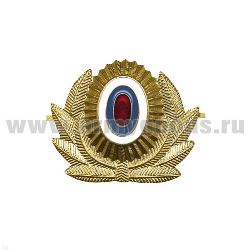 Кокарда мет. МВД бол. зол.