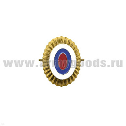 Кокарда мет. МВД мал. зол.