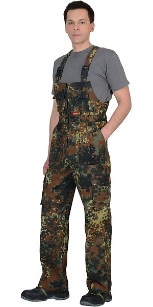 Полукомбинезон "СИРИУС-Следопыт" (тк.Рип-стоп) КМФ Флектарн