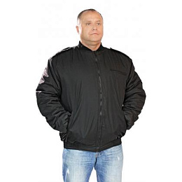 Ветровка Пилот цв. Чёрный тк. Дюспа