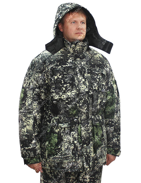 Костюм зимний Форест тк.Алова цв.Лес