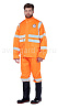 Костюм влагозащитный с СОП "Triton extra" оранжевого цвета