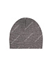 Шапка вязаная 2-х нитка без отворота цв.Серый