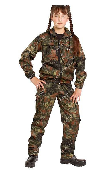 Костюм детский "Зарница" Бундесфер