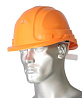 Каска защитная "ЩИТ" оранжевая