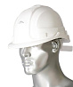Каска защитная "ЩИТ" белая