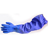Перчатки "ОЙЛРЕЗИСТ ЛОНГ" (ПВХ , перчатка с припаянным нарукавником дл.26+40см),р.M,L,XL,XXL